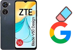 Comment supprimer le compte Google sur ZTE Blade V50 Design