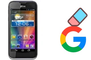 Comment supprimer le compte Google sur ZTE Grand X LTE T82