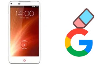 Comment supprimer le compte Google sur ZTE nubia Z5S