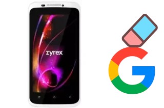 Comment supprimer le compte Google sur Zyrex ZA-957