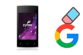 Comment supprimer le compte Google sur Zyrex ZA966