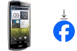 Comment installer Facebook sur un Acer CloudMobile S500