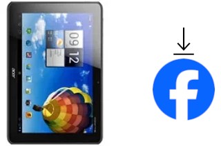 Comment installer Facebook sur un Acer Iconia Tab A510