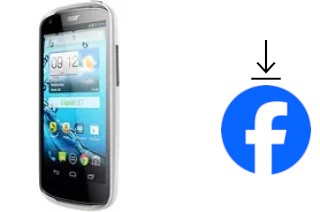 Comment installer Facebook sur un Acer Liquid E1