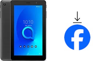 Comment installer Facebook sur un alcatel 1T 7