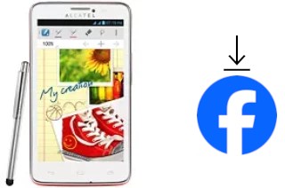 Comment installer Facebook sur un alcatel One Touch Scribe Easy