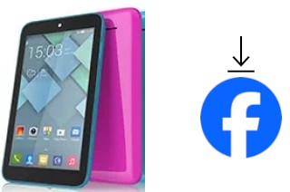 Comment installer Facebook sur un alcatel Pixi 7