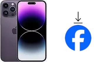 Comment installer Facebook sur un Apple iPhone 14 Pro Max