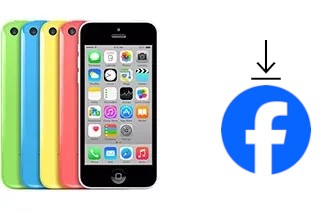 Comment installer Facebook sur un Apple iPhone 5c