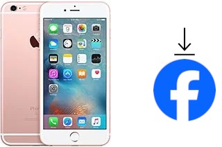 Comment installer Facebook sur un Apple iPhone 6s Plus