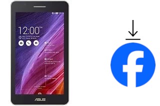 Comment installer Facebook sur un Asus Fonepad 7 FE171CG