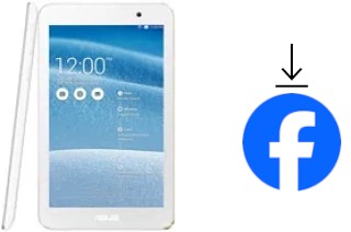 Comment installer Facebook sur un Asus Memo Pad 7 ME176C