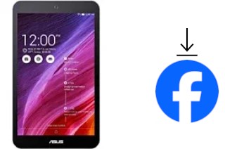 Comment installer Facebook sur un Asus Memo Pad 8 ME181C