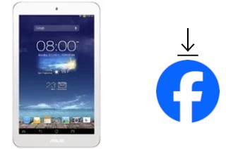 Comment installer Facebook sur un Asus Memo Pad 8 ME180A