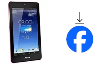 Comment installer Facebook sur un Asus Memo Pad HD7 16 GB