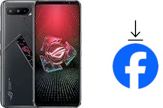 Comment installer Facebook sur un Asus ROG Phone 5 Pro