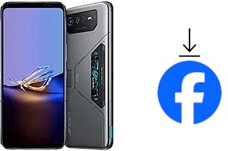 Comment installer Facebook sur un Asus ROG Phone 6D Ultimate