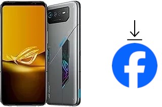 Comment installer Facebook sur un Asus ROG Phone 6D