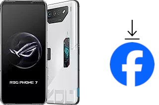 Comment installer Facebook sur un Asus ROG Phone 7 Ultimate