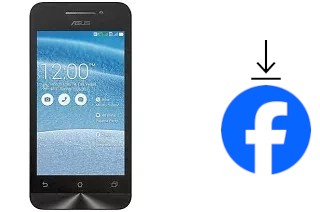 Comment installer Facebook sur un Asus Zenfone 4 (2014)