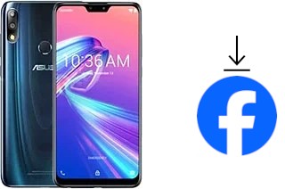 Comment installer Facebook sur un Asus Zenfone Max Pro (M2) ZB631KL