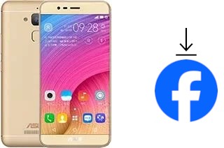 Comment installer Facebook sur un Asus Zenfone Pegasus 3s