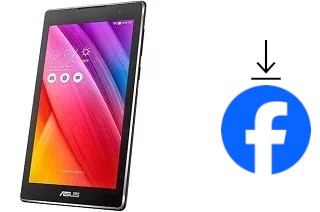 Comment installer Facebook sur un Asus Zenpad C 7.0 Z170MG