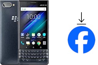 Comment installer Facebook sur un BlackBerry KEY2 LE