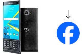 Comment installer Facebook sur un BlackBerry Priv