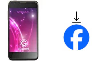 Comment installer Facebook sur un Gigabyte GSmart Simba SX1