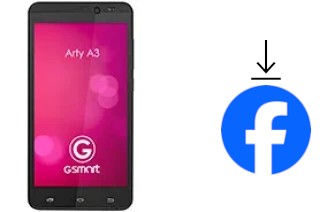 Comment installer Facebook sur un Gigabyte GSmart Arty A3