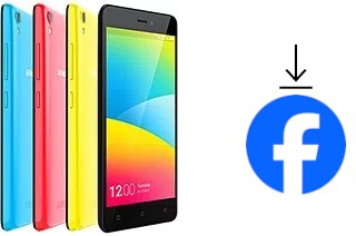 Comment installer Facebook sur un Gionee Pioneer P5W