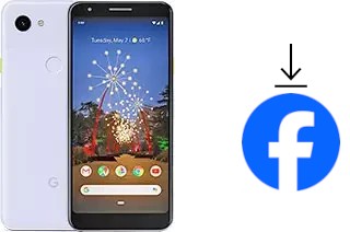 Comment installer Facebook sur un Google Pixel 3a XL