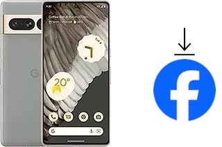 Comment installer Facebook sur un Google Pixel 7 Pro