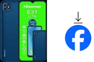 Comment installer Facebook sur un HiSense E31 LITE