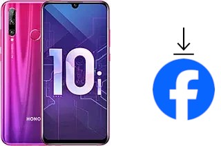 Comment installer Facebook sur un Honor 10i