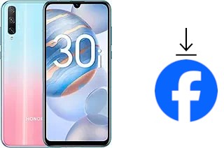 Comment installer Facebook sur un Honor 30i