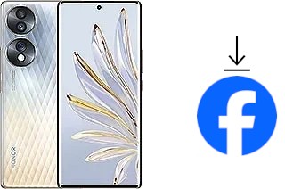 Comment installer Facebook sur un Honor 70