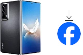 Comment installer Facebook sur un Honor Magic Vs2