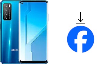 Comment installer Facebook sur un Honor Play4