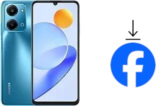 Comment installer Facebook sur un Honor Play7T