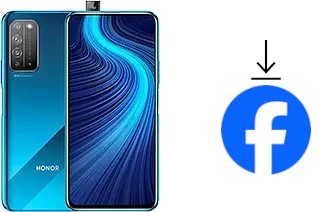 Comment installer Facebook sur un Honor X10 5G