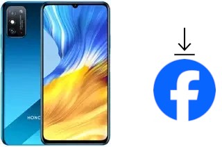 Comment installer Facebook sur un Honor X10 Max 5G