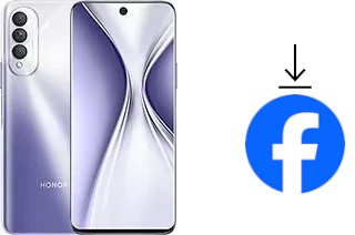 Comment installer Facebook sur un Honor X20 SE