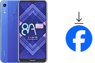 Comment installer Facebook sur un Honor 8A Pro