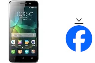 Comment installer Facebook sur un Honor 4C