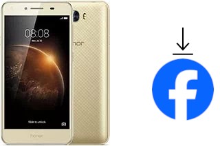 Comment installer Facebook sur un Honor 5A