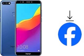 Comment installer Facebook sur un Honor 7C