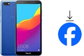 Comment installer Facebook sur un Honor 7S