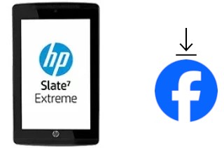 Comment installer Facebook sur un HP Slate7 Extreme